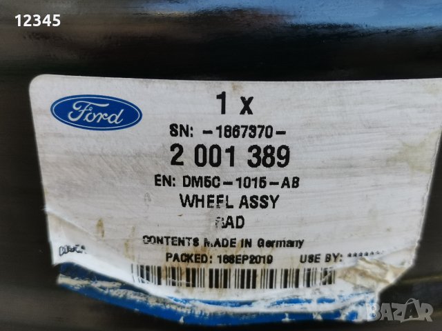 датчици за налягане в гумите за FORD/ФОРД-№05, снимка 6 - Аксесоари и консумативи - 38616630