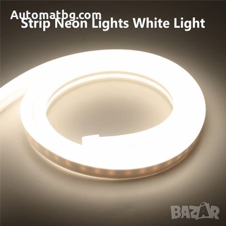 Диодна лента Automat, 5 метра, 12V, Бяла, снимка 3 - Аксесоари и консумативи - 34462736