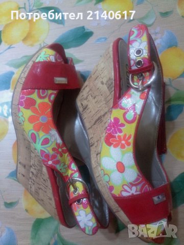 Многоцветни сандали CUBE N:39, снимка 2 - Сандали - 41489810