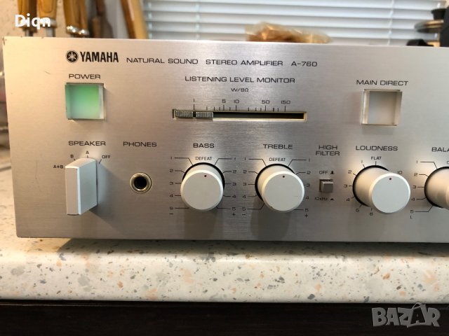 Yamaha A-760, снимка 2 - Ресийвъри, усилватели, смесителни пултове - 41399605