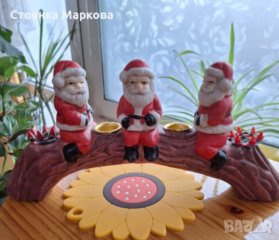 Коледен свещник , снимка 4 - Коледни подаръци - 52654622