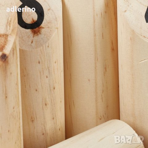 Игра Куб, древна игра Куб, дървена игра Кубб, играта на викингите, плажна игра, игра за анимация, ст, снимка 7 - Други игри - 34400381