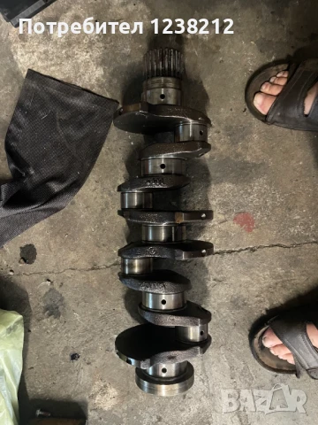 Колянов вал и маховик за Фиат Дукато 2,5 TDI 350лв.