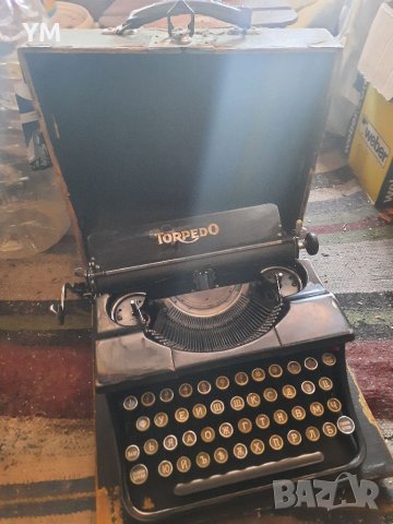 Уникална ретро пишеща машина torpedo 