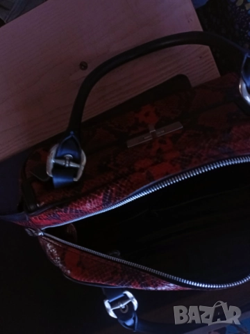 чанта естествена кожа, снимка 7 - Чанти - 52889754
