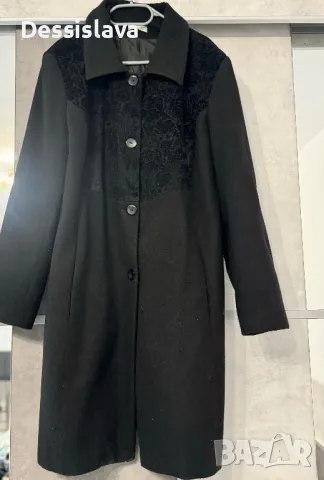 Палто черно, снимка 1