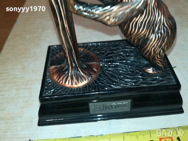 EUROPE-МЕТАЛНА ЗАПАЛКА С МЕЧКА 0709251650, снимка 8 - Антикварни и старинни предмети - 51633995