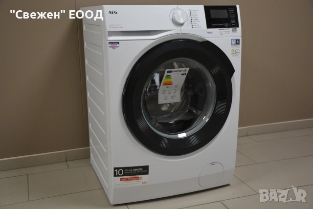 Пералня AEG LR6FA410FL 10 кг, снимка 2 - Перални - 53647122
