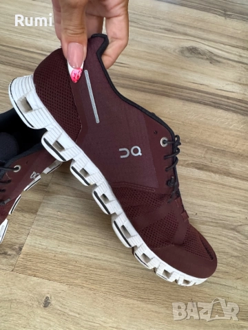Оригинални мъжки маратонки On Cloud Ox White ! 42,5 н, снимка 5 - Маратонки - 51869197