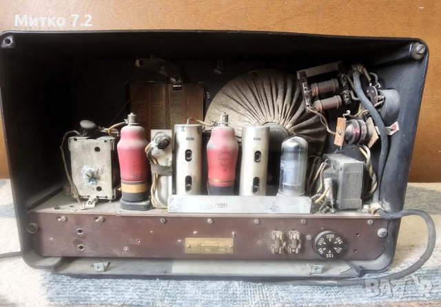 Старо радио - 5, снимка 3 - Антикварни и старинни предмети - 51565106