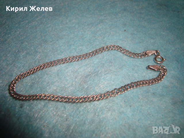 СРЕБЪРНА ГРИВНА СРЕБРО 925 ФИНА РЕТРО ВИНТИДЖ АРТ МАЙСТОРСКА ИЗРАБОТКА ПЛЕТКА 25600, снимка 7 - Гривни - 35858818