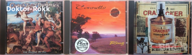 Crash Test Dummies + Cracker + The Connells - оригинални дискове