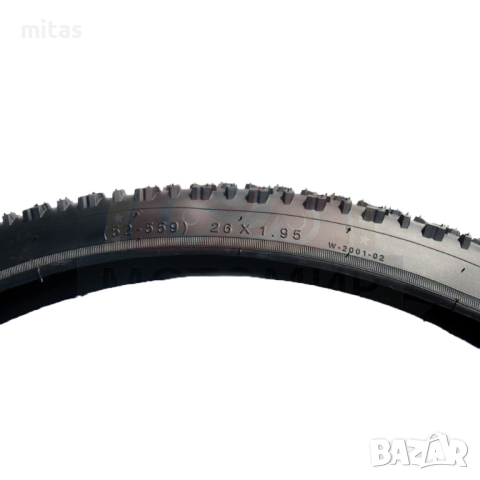 Външна гума за велосипед COMPASS (26 х 1.95) Защита от спукване - 4мм, снимка 5 - Части за велосипеди - 26136026
