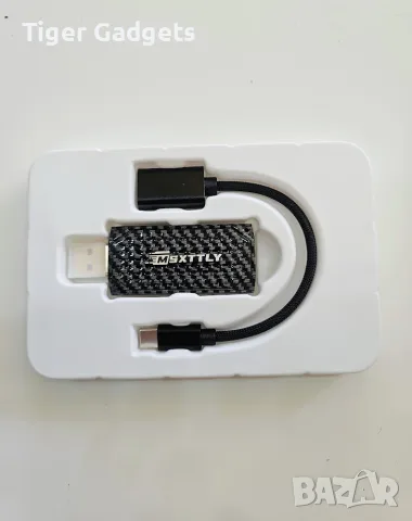 MSXTTLY VStream 3-in-1 Wireless CarPlay/Android Auto Adapter – Netflix, YouTube, TikTok, снимка 7 - Аксесоари и консумативи - 53837004