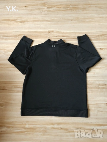 Оригинално мъжко горнище Under Armour Storm Coldgear 1/4 Zip, снимка 3 - Спортни дрехи, екипи - 39402593
