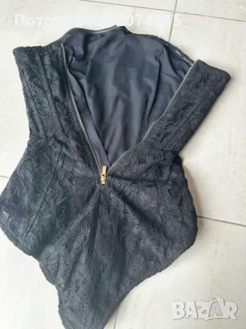 Karen Millen боди тип бюстие,корсет.Черна дантела/XS, снимка 6 - Корсети, бюстиета, топове - 50012949