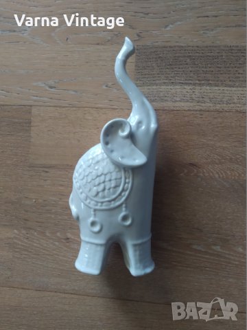Порцеланова статуетка Слон (2)., снимка 7 - Статуетки - 44351862