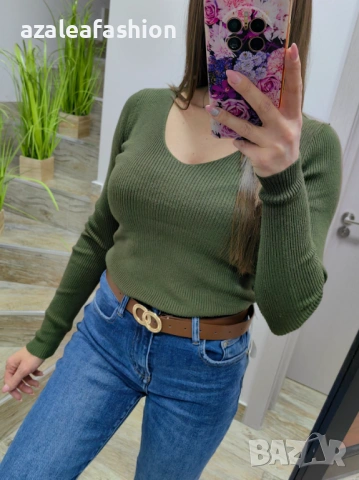 Дамски пуловер, снимка 3 - Блузи с дълъг ръкав и пуловери - 53082560