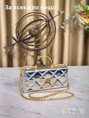 Chanel Дамска Чанта Тип Куфарче - Налични Различни Цветове Код SK225, снимка 2 - Чанти - 52593557