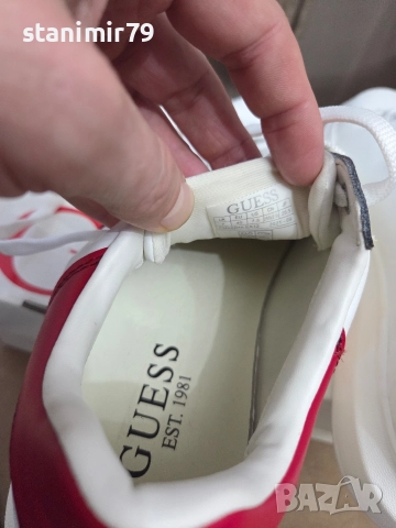 Сникърси GUESS , снимка 10 - Спортни обувки - 52898684