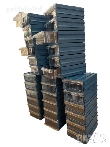 Органайзери - Контейнер пластмасов с чекмедже, в три варианта (размери) - посочени са в текста, снимка 2 - Оборудване за магазин - 30627478