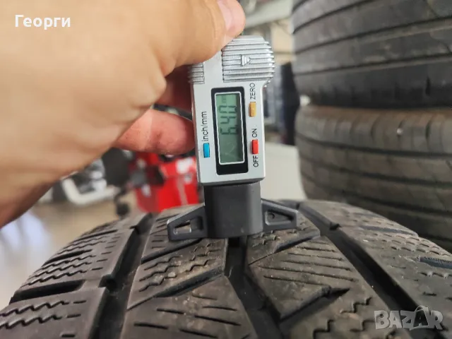 2бр.зимни гуми 215/65/16C Hankook, снимка 2 - Гуми и джанти - 50409095