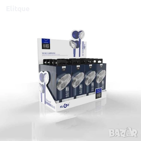 Жични слушалки с тапи и контрольор разположен върху кабела KLGO KS-10 - EP57, снимка 7 - Други стоки за дома - 52819070