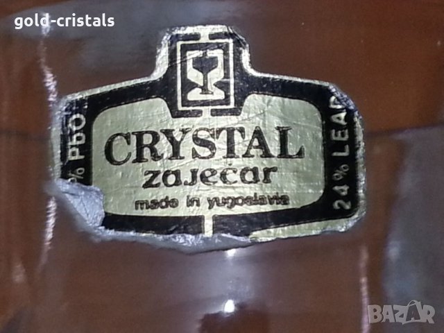 Кристална гарафа, снимка 8 - Антикварни и старинни предмети - 34719062