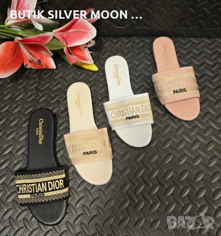 Дамски Чехли 💫Dior