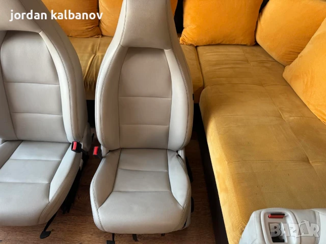 Бял кожен салон за Мерцедес Mercedes CLA садан 2015год. само за 500лв., снимка 5 - Части - 51152581