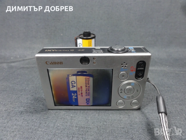 ЦИФРОВ ФОТОАПАРАТ CANON DIGITAL IXUS 70 IXY DIGITAL 10 POWERSHOT SD1000 7.1MP DIGITAL CAMERA, снимка 11 - Фотоапарати - 53260338
