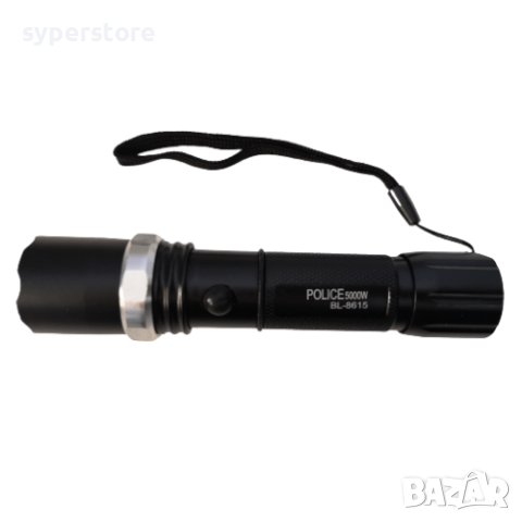 Фенер ръчен мощен Digital One SP00854 BTL-800 с презареждаема батерия, 2 режима зареждане от контакт