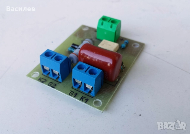 Модул с оптотриак за управление на мощни тиристори