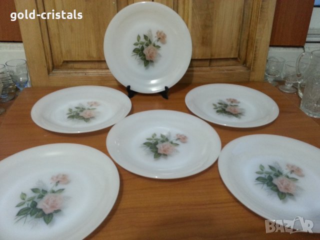 Френски аркопал , снимка 3 - Антикварни и старинни предмети - 35816073