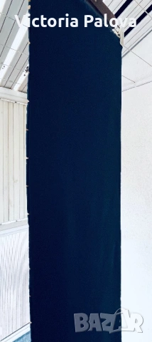 TRUSSARDI - ексклузивен двулицев шал коприна и вълна Италия, снимка 8 - Шалове - 53215322