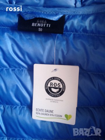 Ново немско дълго пухено яке. 90% патешки пух, 10% пера., снимка 9 - Якета - 35686471