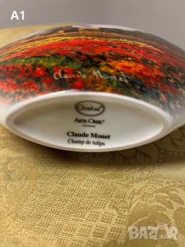 Ваза Goebel Claude Monet, снимка 3 - Вази - 42696143