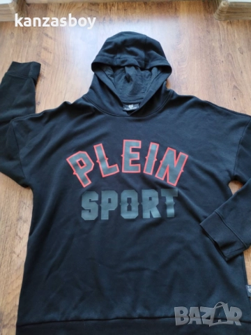 plein sport - страхотно мъжко горнище КАТО НОВО Л, снимка 6 - Спортни дрехи, екипи - 52541383