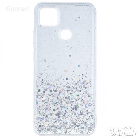 Силиконов Гръб "Glitter"за Xiaomi Redmi 9C , снимка 2 - Калъфи, кейсове - 40688092