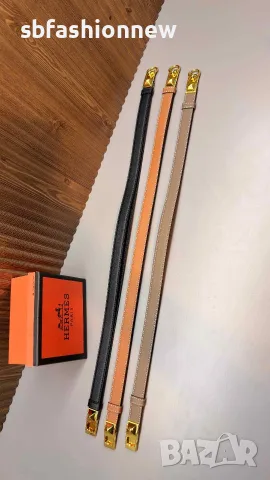 Hermes колан естествена кожа, снимка 3 - Колани - 55759015