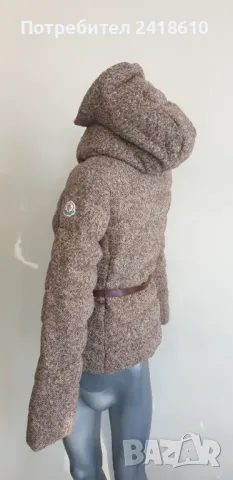 Moncler Chardonnered Womens Wool / Down Jacket Size 2 - M ОРИГИНАЛ! Дамско Зимно пухено Яке!, снимка 6 - Якета - 49404421