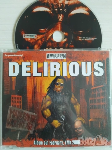 Delirious – Made For The Violent Age - оригинален диск музика