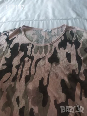 макси блуза размер 50/52, снимка 3 - Блузи с дълъг ръкав и пуловери - 47319918