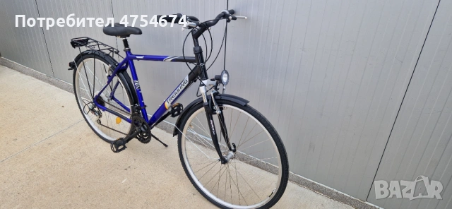 Алуминиев велосипед Trekking колело 28", снимка 9 - Велосипеди - 53767069