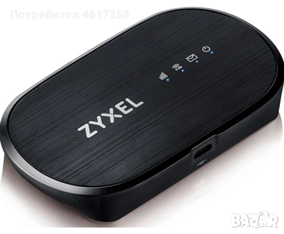 ZYXEL, безжичен, WAH7706, 300Mbps, 4G/LTE, Преносим безжичен рутер, снимка 2 - Рутери - 52027463