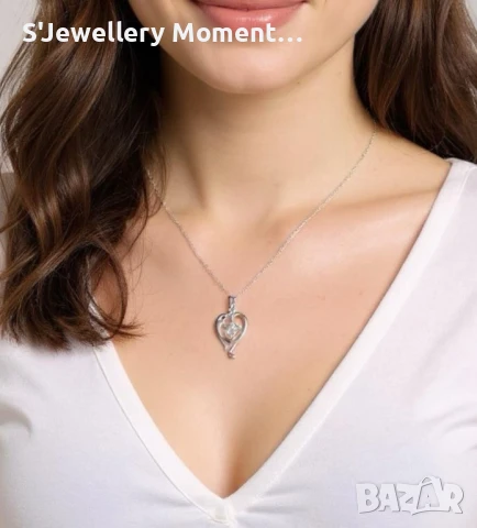 Сребърни колиета ПАНДОРА/ PANDORA Silver 925 Necklaces , снимка 2 - Колиета, медальони, синджири - 47080460