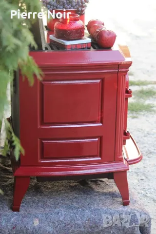 Френска чугунена печка на дърва , снимка 6 - Камини - 50279524