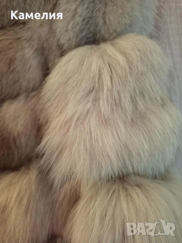 луксозно палто от естествен косъм, снимка 3 - Палта, манта - 51692151