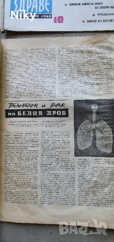 Колекция списание Здраве 1955 година , снимка 6 - Списания и комикси - 41993588