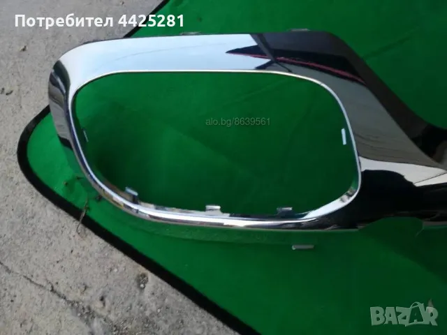 Хром част дифузер задна броня AMG Mercedes W167 GLE след 2016 година., снимка 3 - Части - 50085369